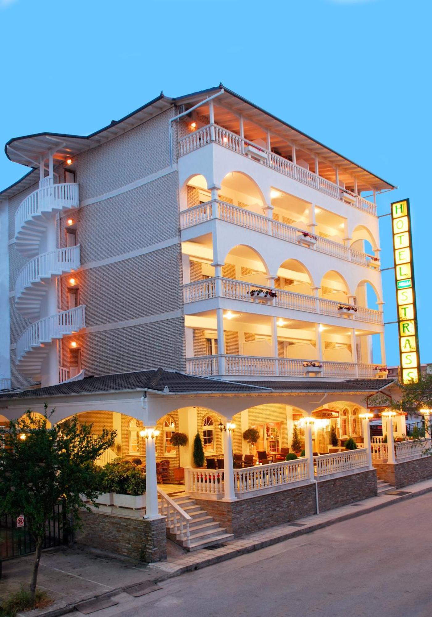 Hotel Strass Paralía Exterior foto